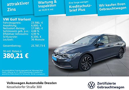 VW Golf Variant Volkswagen MOVE AHZV LED Sitzhzg.