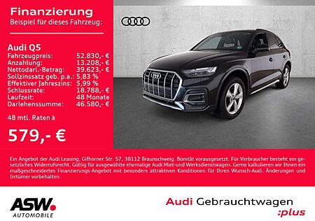 Audi Q5 S line 45TFSI quattr Stron LED 360° LEDER AHK
