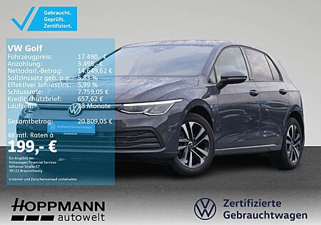 VW Golf Volkswagen VIII 1.0 TSI United LED ACC Light Assist