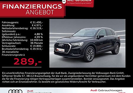 Audi Q3 35 TFSI S-tronic S line LED ACC NAVI 19" virt.