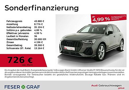 Audi Q3 S line 35 TFSI AHK virtual Optikpaket schwarz
