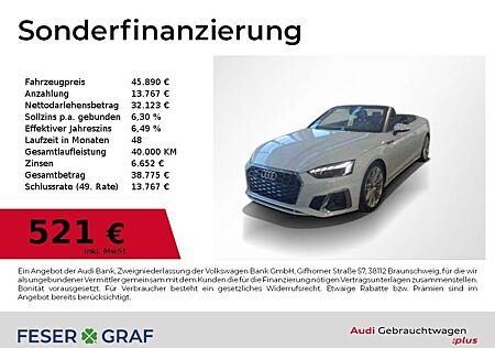 Audi A5 Cabriolet 40 TFSI qu S Line Int Matrix,Navi,Leder,