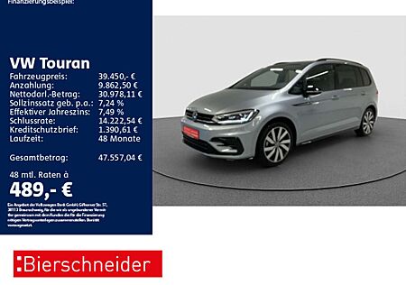 VW Touran Volkswagen 1.5 TSI DSG R-Line Black 7SITZE AHK PANO