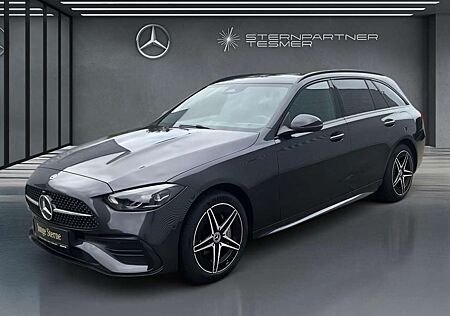 Mercedes-Benz C 300 e T +AMG+Night+PANO+KAMERA+AHK+Ambi+Memory