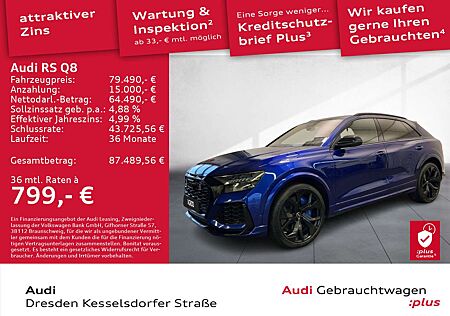Audi RS Q8 4.0 TFSI Q. AHZV Kamera Navi HUD Pano Matr