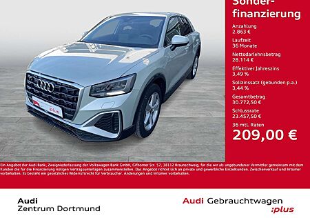 Audi Q2 gebraucht kaufen Audi Q2 35 S LINE AHK ACC LM17 E-KLAPPE NAVI+ SITZHZ.