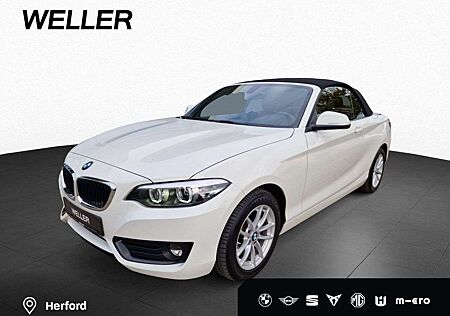 BMW 220 i Cabrio Advantage PDC hi. Navi SiHz LkHz Kli