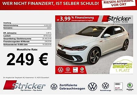 VW Polo Volkswagen GTI 2.0TSI DSG 249,-ohne Anzahlung ACC App-Connec