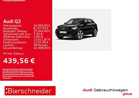 Audi Q2 40 TFSI qu advanced Black 18 CAM ACC SHZ PDC