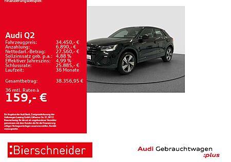 Audi Q2 40 TFSI qu advanced Black 18 CAM ACC SHZ PDC