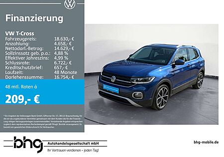 VW T-Cross Volkswagen 1.0 TSI OPF DSG Style Navi Klima