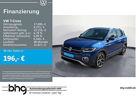 VW T-Cross Volkswagen 1.0 TSI OPF DSG Style Navi Klima