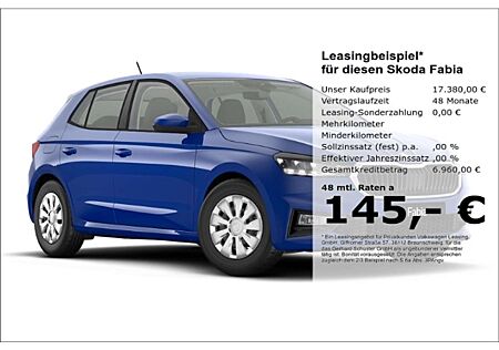 Skoda Fabia 1.0 MPI LED,ARMLEHNE,DIG.COCKP,BLUETOOTH,KLIMA