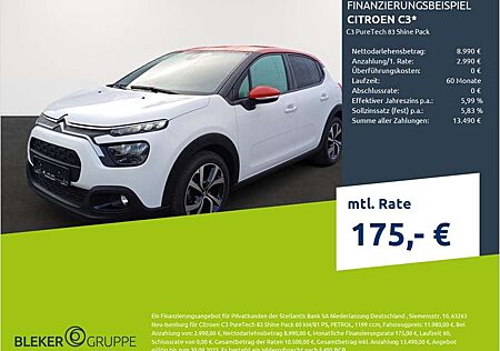 Citroën C3 Citroen PureTech 83 Shine Pack