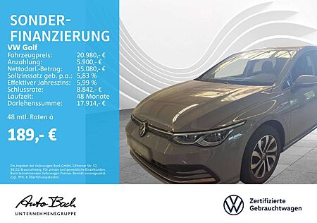 VW Golf Volkswagen VIII 2.0 TDI "ACTIVE" Navi LED Digital Cock