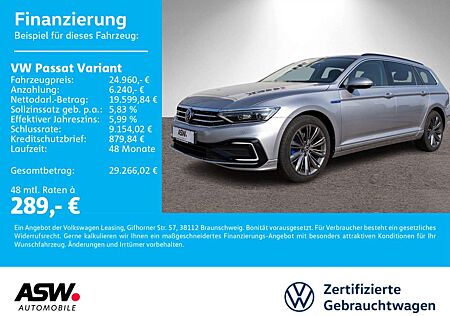 VW Passat Variant Volkswagen GTE 1.4 TSI DSG LED Navi Pano AHK