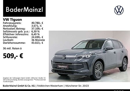 VW Tiguan Volkswagen 2.0 TDI 4M DSG Life Matrix 360° SHZ AHK