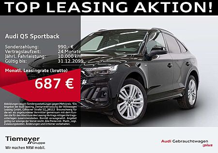 Audi Q5 55 TFSI e Q 2x S LINE LM20 AHK MATR