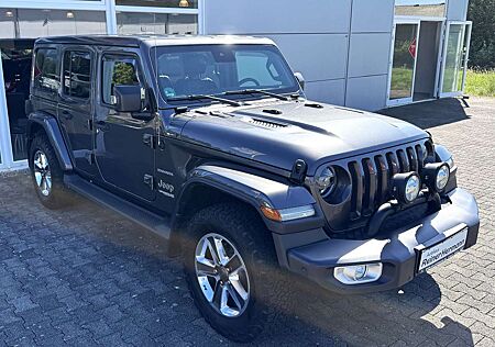 Jeep Wrangler Unlimited 2.0 T-GDI SAHARA AWD AT8 viel Zubehör