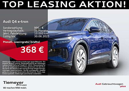 Audi Q4 e-tron Sportback 45 Q ADVANCED LM20 SPORTSITZ