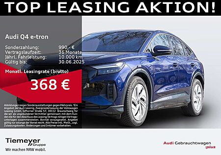 Audi Q4 e-tron Sportback 45 Q ADVANCED LM20 SPORTSITZ
