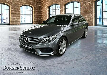 Mercedes-Benz C 200 T-Modell AMG PDC SHZ Navi LED el.Heck LM