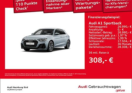 Audi A1 25 TFSI S tronic 2xS LINE/LED/ACC