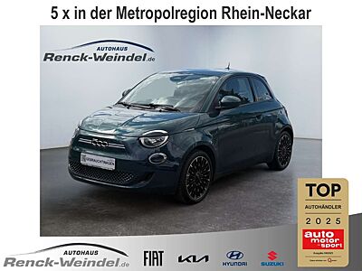 Fiat 500e Neuer Icon Navi Digitales Cockpit Apple CarPlay An