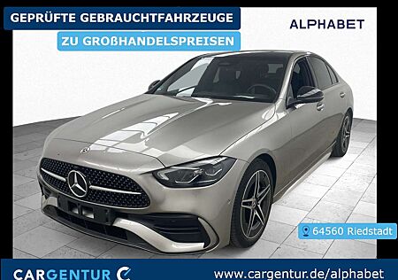 Mercedes-Benz C 220 d AMG Line AHK Pano S-Dach SpoSi Key LED