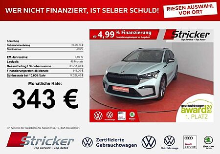 Skoda Enyaq iV60 Sportline 343,-ohne Anzahlung Sitzheizung Na