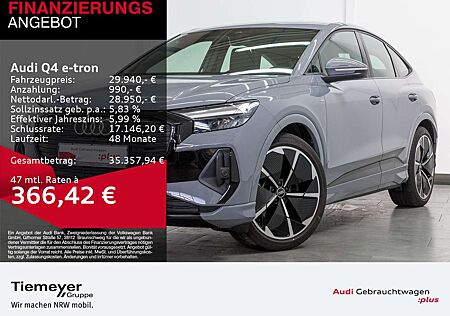 Audi Q4 e-tron Sportback 35 S LINE LM21 KAMERA NAVI-P
