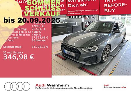 Audi A4 35 TFSI Black Edition one S-Line LED Na