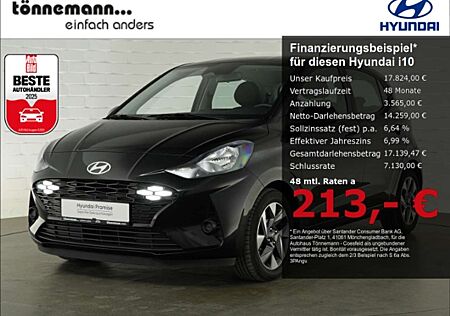 Hyundai i10 FACELIFT TREND AT+NAVI+RÜCKFAHRKAMERA+SITZ-/LENKRA