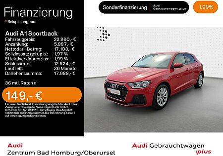 Audi A1 Advanced 25 TFSI*Sitzheizung*Einpar