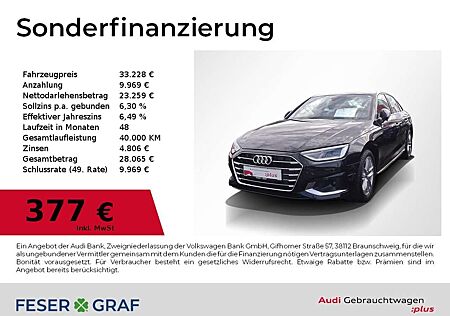 Audi A4 Lim. 35 TDI LED/Naiv/R-Kamera/Memory/17 Zoll