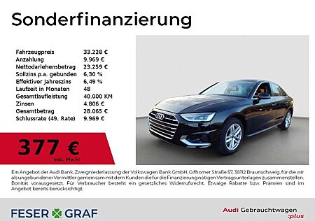 Audi A4 Lim. 35 TDI LED/Naiv/R-Kamera/Memory/17 Zoll