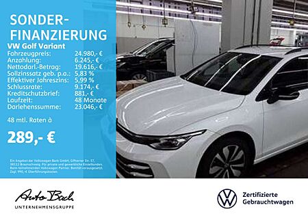 VW Golf Variant Volkswagen Golf VIII Variant 1.5 TSI "GOAL" Navi LED Digita