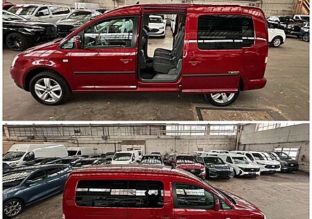 VW Caddy Volkswagen Maxi 7-Si Navi PDC AHK Sitzheizung 2xSchiebetür