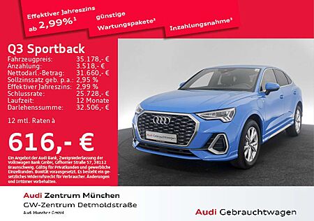 Audi Q3 45 TFSI e S tronic S line Virtual+/