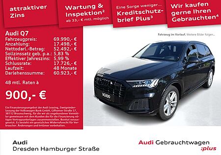 Audi Q7 50 TDI S line quattro Pano Allradlenkung AHZV
