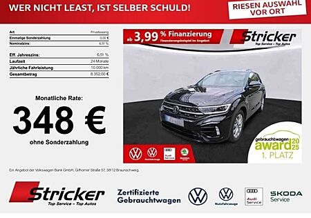 VW T-Roc Volkswagen R Black Style 2.0TSI DSG 348,-ohne Anzahlung Akr