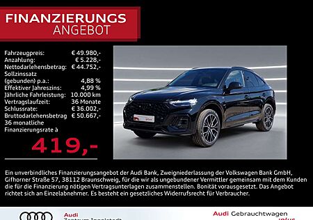 Audi Q5 Sportback 40 TDI qu 2x S line MATRIX AHK 20"