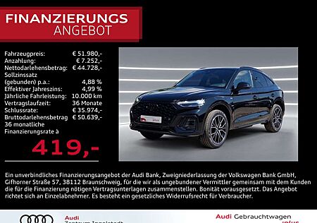 Audi Q5 Sportback 40 TDI qu 2x S line MATRIX AHK 20"