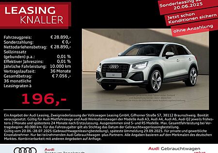 Audi Q2 30 TFSI AHK NAVI 19" Optik-schwarz Advanced