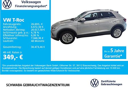 VW T-Roc Volkswagen Life 1.5 TSI *AHK*LED*NAV*ACC*16"*