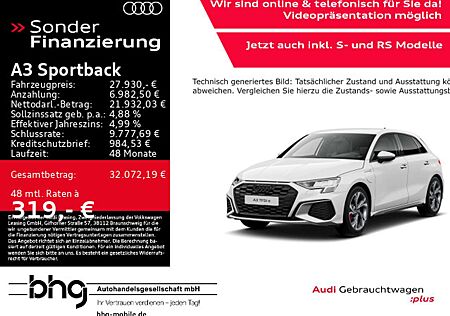 Audi A3 45 TFSIe S-tronic S-Line Navi Virtu