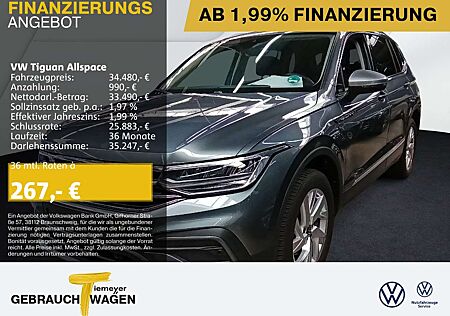 VW Tiguan Allspace Volkswagen 2.0 TDI DSG LIFE 7-SITZE NAVI AH