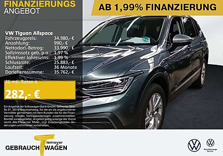 VW Tiguan Allspace Volkswagen 2.0 TDI DSG LIFE 7-SITZE NAVI AH