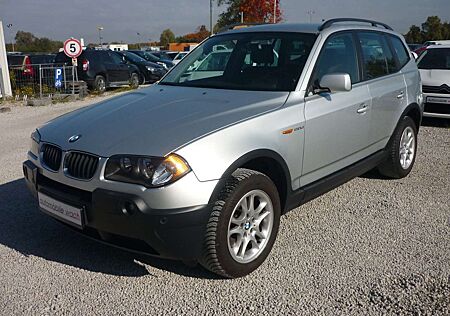 BMW X3 2.0d AHK abnb. 1.Hand Scheckheft TÜV:10/26!