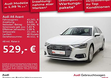 Audi A6 40 TDI S-TRO*QUA*LED*AHK*LEDER*GJR*DAB*